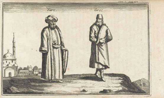 PITTON DE TOURNEFORT, Joseph (1656-1708) - Relation d'un voyage du Levant fait par ordre du Roy. Lyon: Freres Bruyset, 1727.  - фото 2