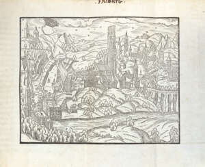 SVIZZERA - SIMLER, Josias (1530-1576) - De republica Helvetiorum libri duo. Zurich: Christophorus Froschouerus, 1576. 