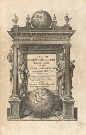 TOLOMEO, Claudio (100-170) - BERTIUS, Petrus (1565-1629) - Theatri geographiae veteris tomus prior CON: tomus posterior in quo Itinerarium Antonini imperatoris..vsque Tabula Peutingeriana. Leiden; Amsterdam: Isaac Elzevir; Jodocus Hondius, 1618-1619.  - фото 2