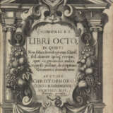 CLAVIUS, Christoph (1537-1612) - Gnomonices libri octo. Rome: Zanetti, 1581.  - Foto 1