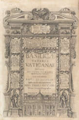 MALLIUS, Petrus; DE ANGELIS, Paolo (1580-1647) - Basilicae veteris Vaticanae. Rome: Bernardino Tamni, 1646. 