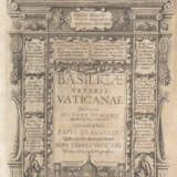 MALLIUS, Petrus; DE ANGELIS, Paolo (1580-1647) - Basilicae veteris Vaticanae. Rome: Bernardino Tamni, 1646.  - Foto 1