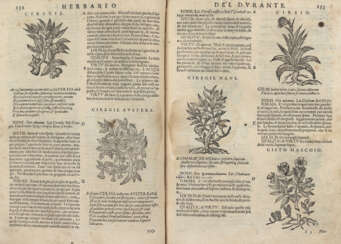 PROFUMERIA - DURANTE, Castore (1529-1590) - Herbario nuovo. Venice: Giunti, 1636. 