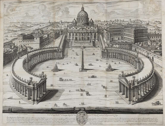 SANDRART, Joachim von (1606-1688) - Des alten und neuen Roms grosser Schau-Platz LEGATO CON - photo 1