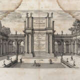 SANDRART, Joachim von (1606-1688) - Des alten und neuen Roms grosser Schau-Platz LEGATO CON - Foto 2