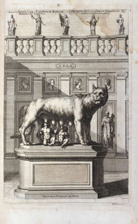 SANDRART, Joachim von (1606-1688) - Des alten und neuen Roms grosser Schau-Platz LEGATO CON - фото 3