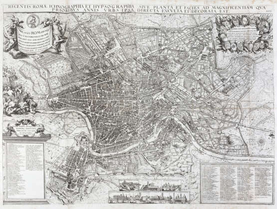 SANDRART, Joachim von (1606-1688) - Des alten und neuen Roms grosser Schau-Platz LEGATO CON - Foto 6
