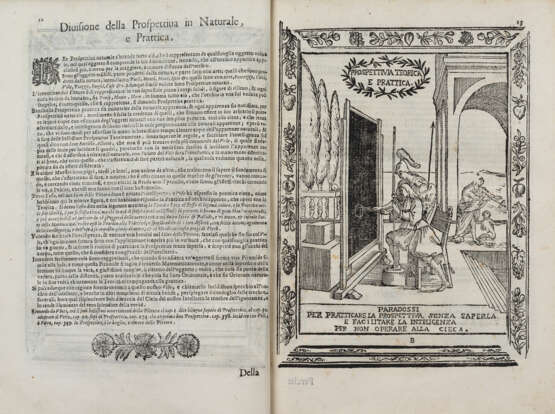 TROILI, Giulio (1613-1685) - Paradossi per praticare la prospettiva senza saperla. Bologna: Longhi, 1683.  - photo 3