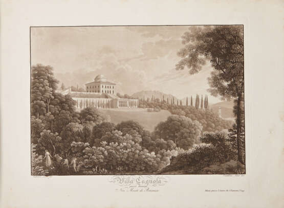 LOSE, Federico e Carolina - Viaggio pittorico nei Monti di Brianza. Milan: Federico Lose, 1823.  - Foto 3