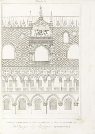 ZANOTTO, Francesco (1794-1863) - Il Palazzo Ducale di Venezia. Venice: G. Antonelli, 1853.  - photo 2