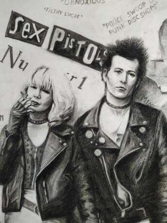 Sex Pistols Whatman Papier Fotografik Realismus des 20. Jahrhunderts Porträt харьков 2020 - Foto 3