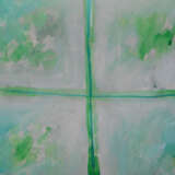 крест на зеленом Ватман 2022 г. - фото 1