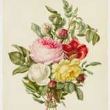 Fünf Aquarelle: Blumenstudien mit Rosen, Lilien und Trompetenzungen - фото 16