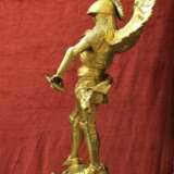 «La sculpture de Saint michel frappant le dragon XIX siècle» - photo 11