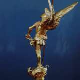 «La sculpture de Saint michel frappant le dragon XIX siècle» - photo 3