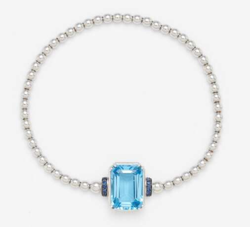 Topaz-Sapphire-Bracelet - photo 1