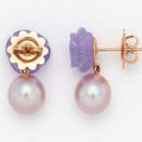 Pearl-lavender-Quartz-Earrings - photo 2