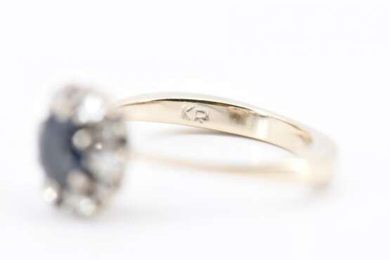 Saphir-Diamant-Ring - Foto 7