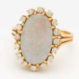 Opal-Diamant-Ring - photo 1