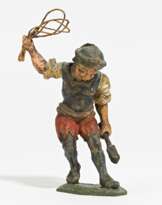 Wooden figurine of a flagellant