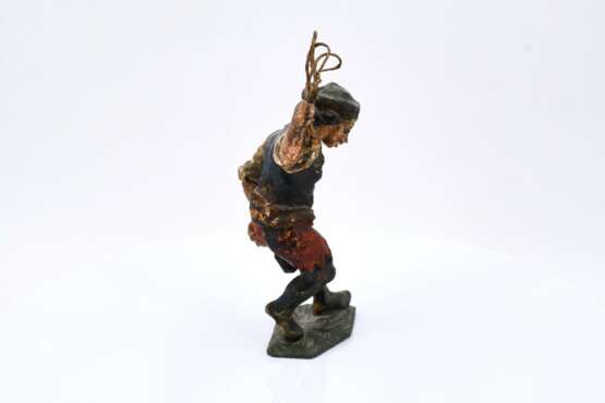 Wooden figurine of a flagellant - фото 6