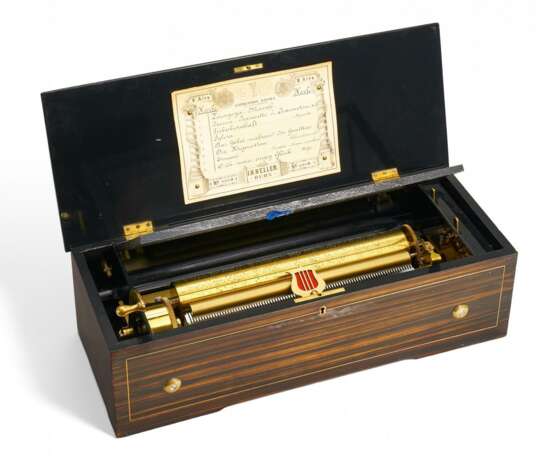 PALISANDER WOOD MUSIC BOX WITH EIGHT DIFFERENT MELODIES NO: 4908 - фото 2