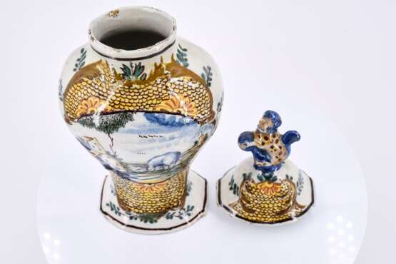 Set of five ceramic vases - фото 9