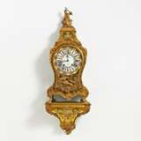 Louis XV Boulle pendulum clock on console made of brass and tortoiseshell - фото 2