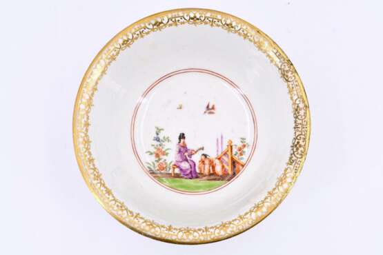 Porcelain bowl with chinese scenery - Foto 8