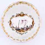 Porcelain bowl with harbour scenery - photo 2