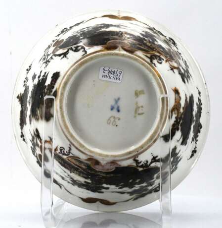 Porcelain bowl with harbour scenery - photo 5