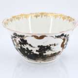 Porcelain bowl with harbour scenery - Foto 6
