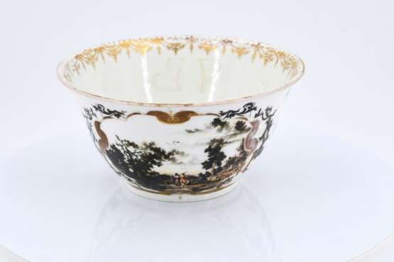 Porcelain bowl with harbour scenery - photo 8