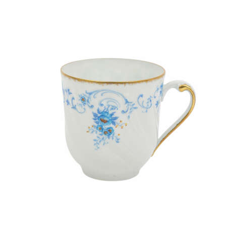 ROYAL LIMOGES Kaffeeservice f. 6 Personen 'Fontainebleau', 20. Jh. - photo 5