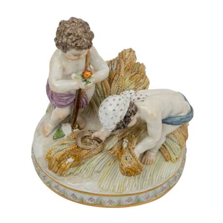 MEISSEN Allegorie 'Der Ackerbau', 2. Wahl, 1860-1924. - photo 7