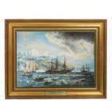 BING & GROENDAHL Porzellanbild 'Fregatten Jylland', 20. Jh. - Foto 1
