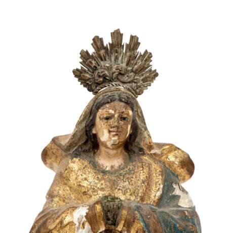 BILDSCHNITZER 18. Jh., wohl Spanien, "Madonna Immaculata", - фото 2