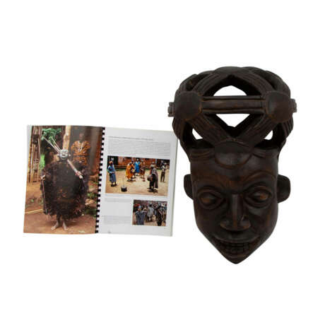 Maske Engu von Felingang (Kwifon) OKU-KAMERUN/ZENTRALAFRIKA, - Foto 6
