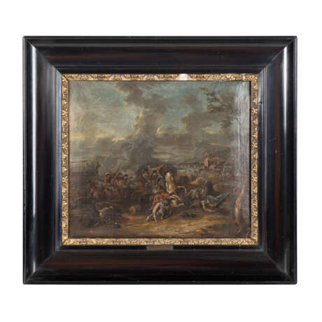 BREYDEL, FRANS (Antwerpen 1679-1750 ebenda), "Reiterschlacht aus dem Türkenkrieg", - Foto 2