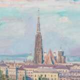 TRUBEL, OTTO (1885-1966), "Blick auf Wien", - Foto 4