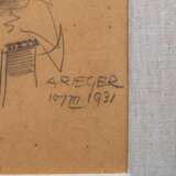 RIEGER, AUGUST (1886-1942), 4 Aktstudien, - Foto 8