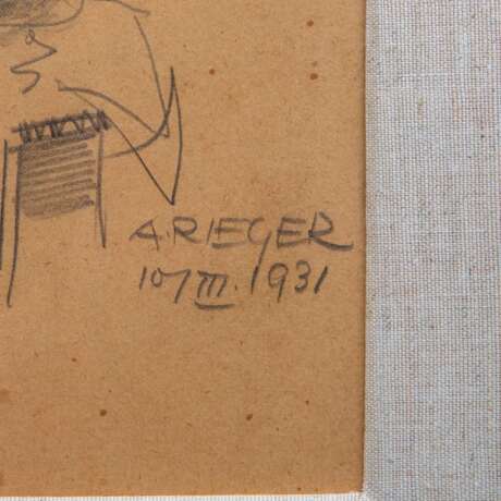 RIEGER, AUGUST (1886-1942), 4 Aktstudien, - photo 8