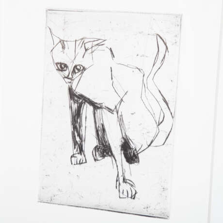 SCHEIB, HANS (geb. 1949), "Katze", - photo 4