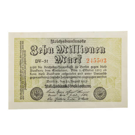 Banknotensammlung Deutsches Reich - Foto 2