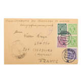 Alliierte Besetzung - Portogerechter Auslandsbrief mit MiNr. 23 C und PLF IV. - Foto 1