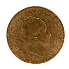 Niederlande/GOLD - 10 Gulden 1932