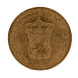 Niederlande/GOLD - 10 Gulden 1932 - Foto 2