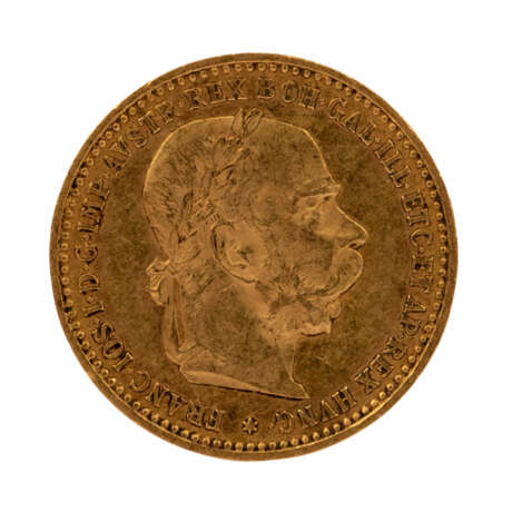 Österreich/GOLD - 10 Kronen 1896, - Foto 1