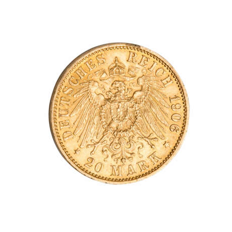 Preussen/GOLD - 20 Mark 1906 A - photo 2