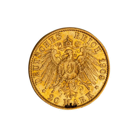 Preussen/GOLD - 20 Mark 1909 A - photo 2